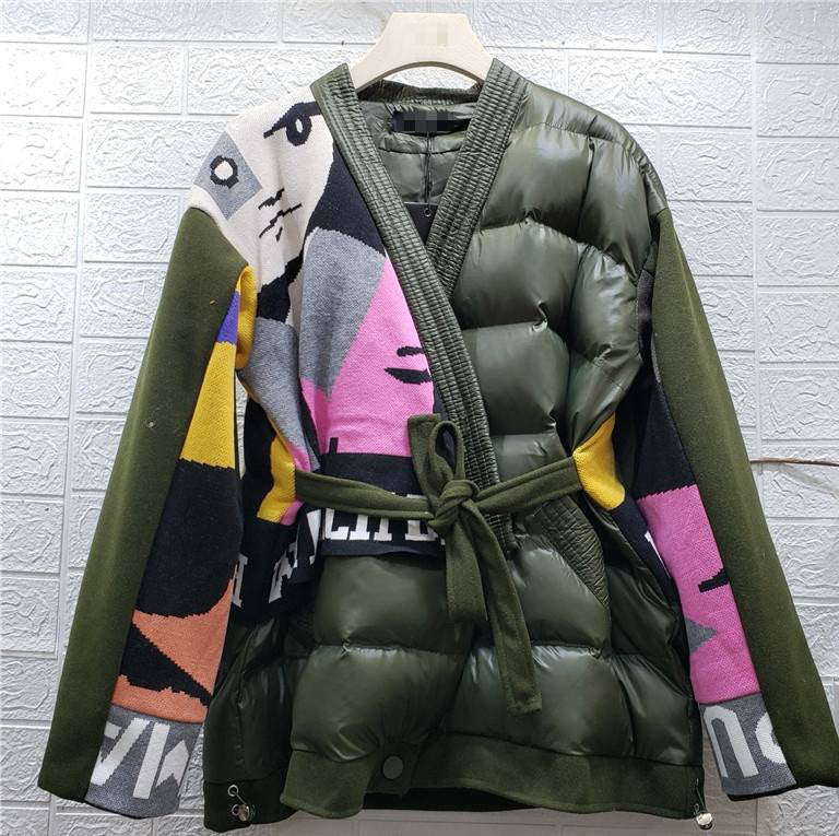 Olive Work Of Art Coat